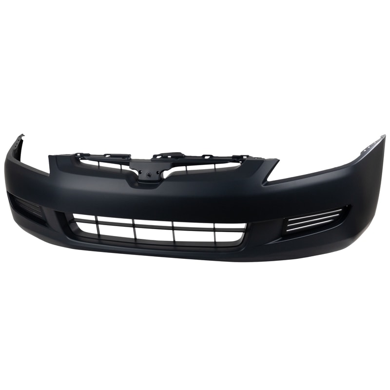 Front Bumper Cover for Honda Accord 2003-2005, Primed (Ready to Paint), Suitable for 4 Cylinder/6 Cylinder, Coupe, Replacement