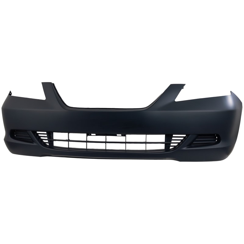 Front Bumper Cover for Honda Odyssey 2005-2007, Primed (Ready to Paint), Without Fog Light Holes, Fits EX/EX-L/LX Models, Replacement (CAPA Certified)