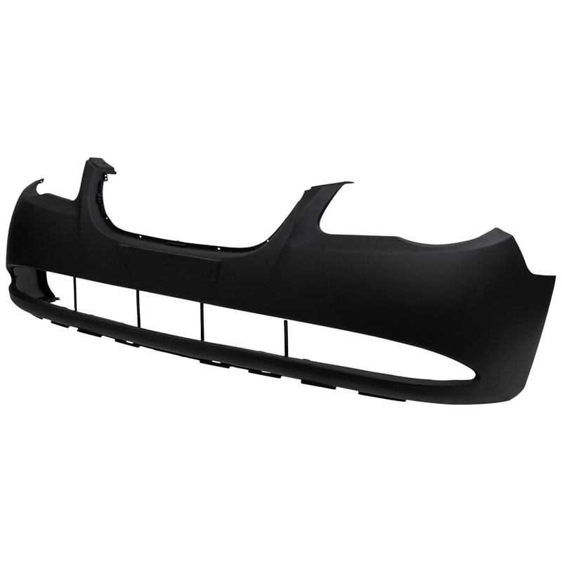 Front Bumper Cover for Hyundai Elantra Sedan, 2007-2010, Primed (Ready to Paint), Replacement