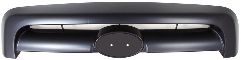 Grille for Hyundai Santa Fe 2005-2006, Painted Black Shell and Insert, Replacement