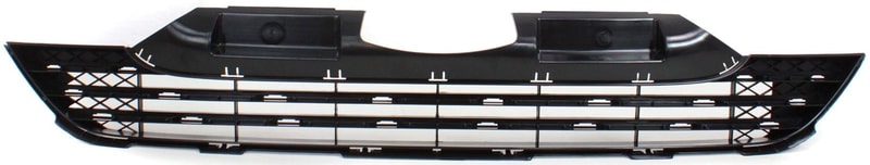 Front Bumper Grille for Honda CR-V 2007-2009, Lower, Textured Black, Japan Built, Replacement