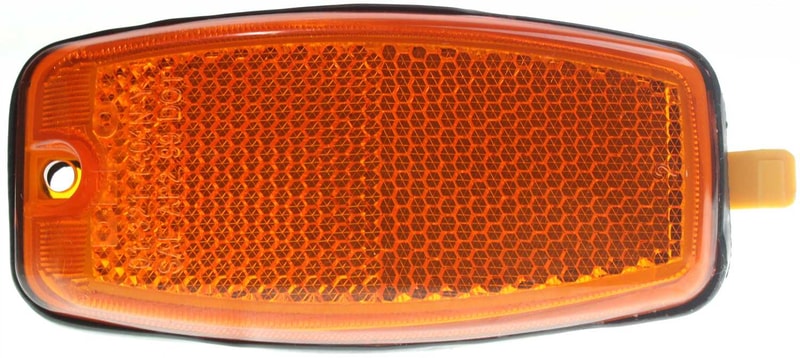 Front Side Marker Light Assembly for Hyundai Santa Fe (2001-2005) and Tucson (2005-2009), Right (Passenger) = Left (Driver), Replacement