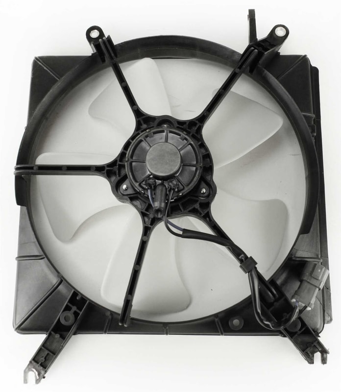 Radiator Fan Shroud Assembly for Honda Accord 1990-1993, Replacement