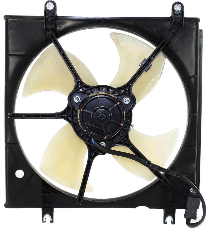 Radiator Fan Shroud Assembly for Honda CR-V (1997-2001), Right (Passenger) Side, Replacement