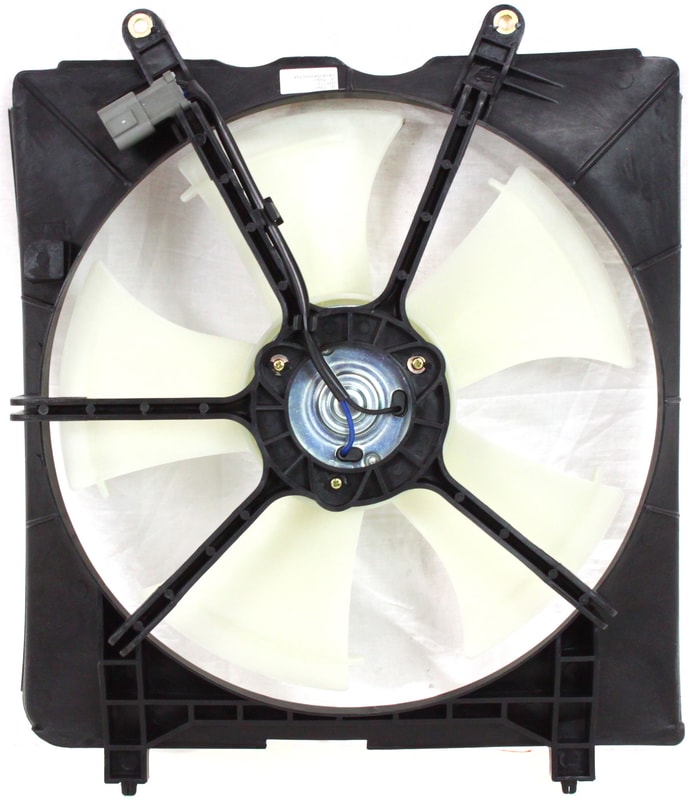 Radiator Fan Assembly for Honda Civic 2006-2011, Left (Driver) Side, 1.8L Manual Transmission, Replacement