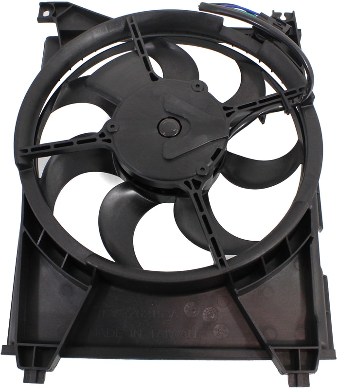A/C Fan Shroud Assembly for Hyundai Sonata 1999-2005 / Kia Optima 2001-2006, Left (Driver) Side, Replacement