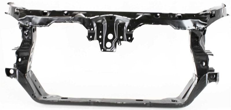 Radiator Support Assembly for Honda Accord 2003-2007, Black, Steel, Replacement (CAPA Certified)