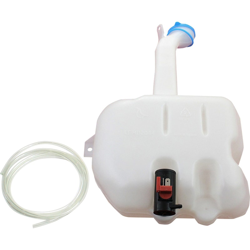 Washer Reservoir for Honda Accord 1998-2002, Assembly with Cap and Pump, for 4-Cylinder Coupe/(Sedan - Built in Japan/USA), Replacement