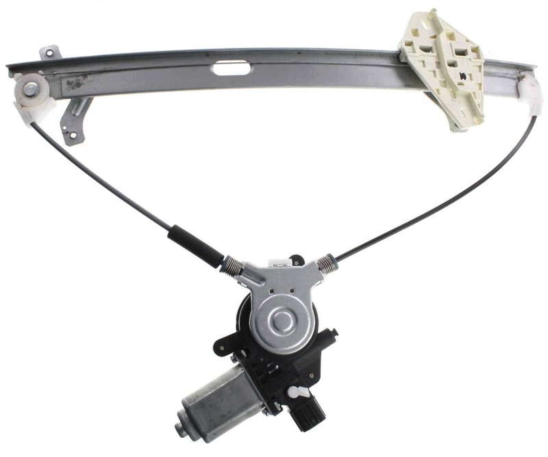 Power Front Window Regulator with Motor for Honda Civic Sedan 1996-2000, Left (Driver), Replacement