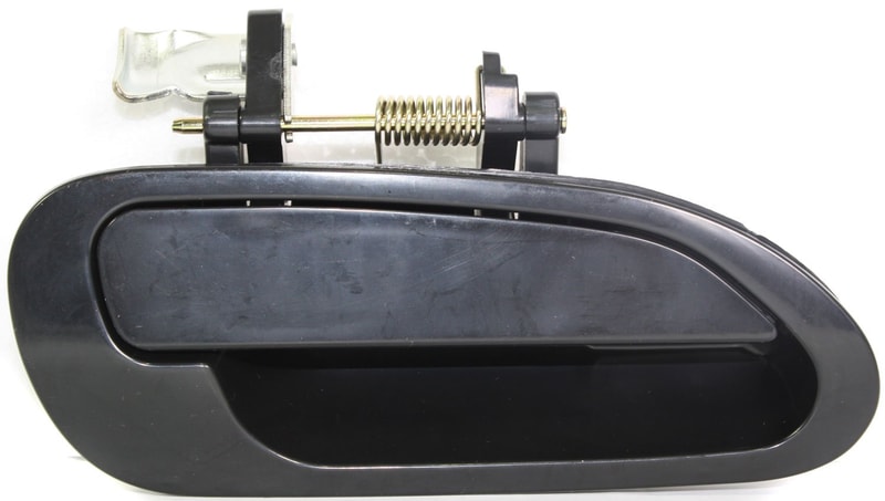 Exterior Rear Door Handle for Honda Accord 1998-2002, Right (Passenger), Smooth Black, Sedan, Japan/USA Built, Replacement