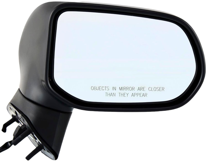 Power Mirror for Honda Civic 2006-2011, Right (Passenger), Manual Folding, Non-Heated, Paintable, without Signal Light, Sedan (Excluding Hybrid), Compatible with Japan/USA Built Vehicle, Replacement