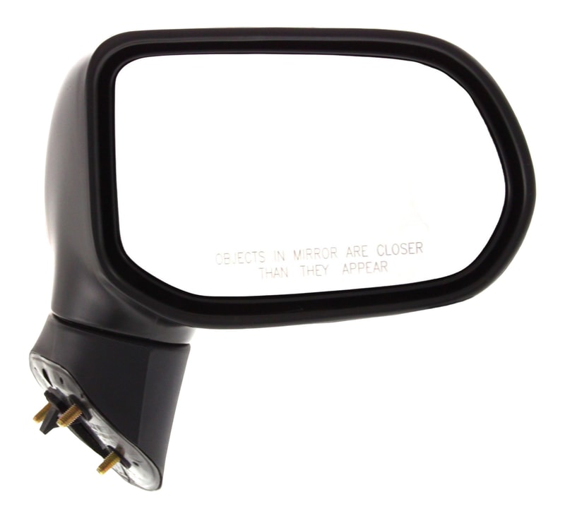 Manual Adjust Mirror for Honda Civic 2006-2011 Sedan, Right (Passenger) Side, Manual Folding, Non-Heated, Textured Finish, Excludes Hybrid, Compatible with Japan/USA Built Vehicle, Replacement