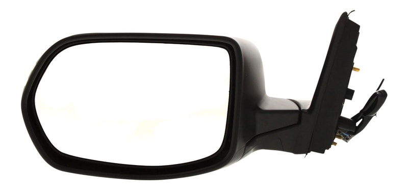 Power Mirror for Honda CR-V 2007-2011, Left (Driver), Manual Folding, Heated, Textured, without Auto Dimming, Blind Spot Detection, Memory, and Signal Light, Replacement