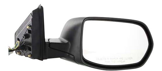 Power Mirror for Honda CR-V 2007-2011 Right (Passenger), Manual Folding, Heated, Textured, Without Auto Dimming, Blind Spot Detection, Memory, and Signal Light, Replacement