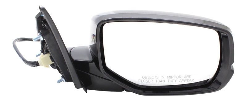 Power Mirror for Honda Accord 2013-2017, Right (Passenger), Manual Folding, Heated, Paintable, with Signal Light & Camera, without Auto Dimming, Blind Spot Detection and Memory, Replacement