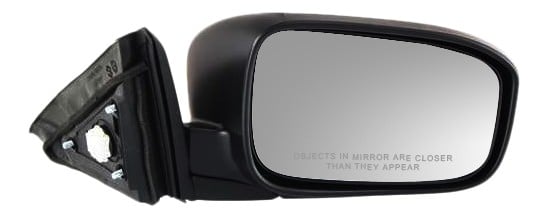 Power Mirror for Honda Accord 2003-2007 Right (Passenger), Manual Folding, Non-Heated, Paintable, Without Auto Dimming, Blind Spot Detection, Memory, and Signal Light, Coupe, Replacement