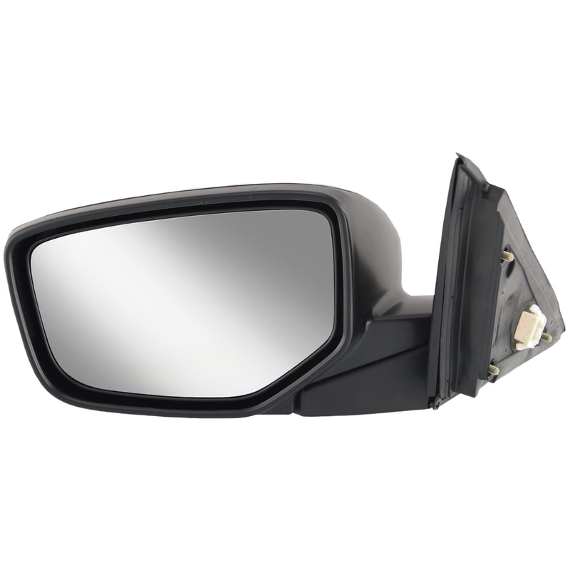 Power Mirror for Honda Accord 2008-2012 Sedan, Left (Driver), Manual Folding, Heated, Paintable, Without Auto Dimming, Blind Spot Detection, Memory and Signal Light, Replacement
