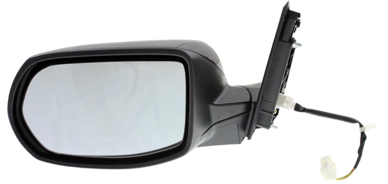Power Mirror for 2012-2014 Honda CR-V EX Model, Left (Driver), Manual Folding, Non-Heated, Paintable, without Auto Dimming, Blind Spot Detection, Memory and Signal Light, Replacement