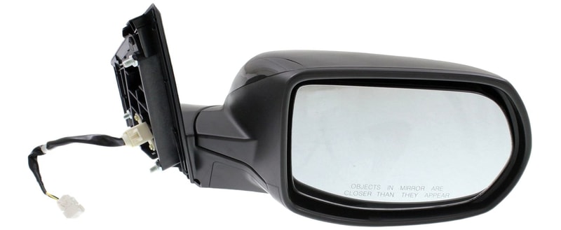 Power Mirror for 2012-2014 Honda CR-V EX Model, Right (Passenger), Manual Folding, Non-Heated, Paintable, without Auto Dimming, Blind Spot Detection, Memory and Signal Light, Replacement