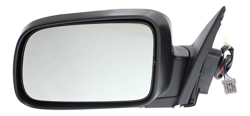 Power Left (Driver) Mirror for Honda CR-V 2002-2006, Manual Folding, Heated, Textured, without Auto Dimming, Blind Spot Detection, Memory, and Signal Light, Replacement