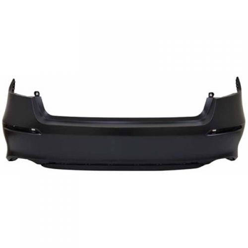 Rear Bumper Cover for Honda Civic 2022-2023, Primed (Ready to Paint), without Parking Aid Sensor Holes, Suitable for EX Model (Canada/Japan Built Vehicle)/LX/SI/Sport Models, Sedan - CAPA-Certified, Replacement