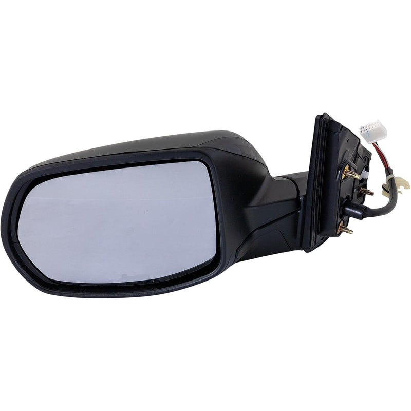 Power Mirror for Honda CR-V 2017-2021, Left (Driver), Manual Folding, Heated, Paintable, Without Auto Dimming, with Blind Spot Detection, Memory and Signal Light, Replacement