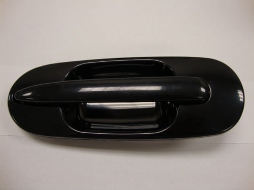 Exterior Rear Left (Driver) Door Handle Outer for 1998 - 2001 Honda CR-V EX, Replacement Code NH592P, PTM,  72680ST0J02ZS