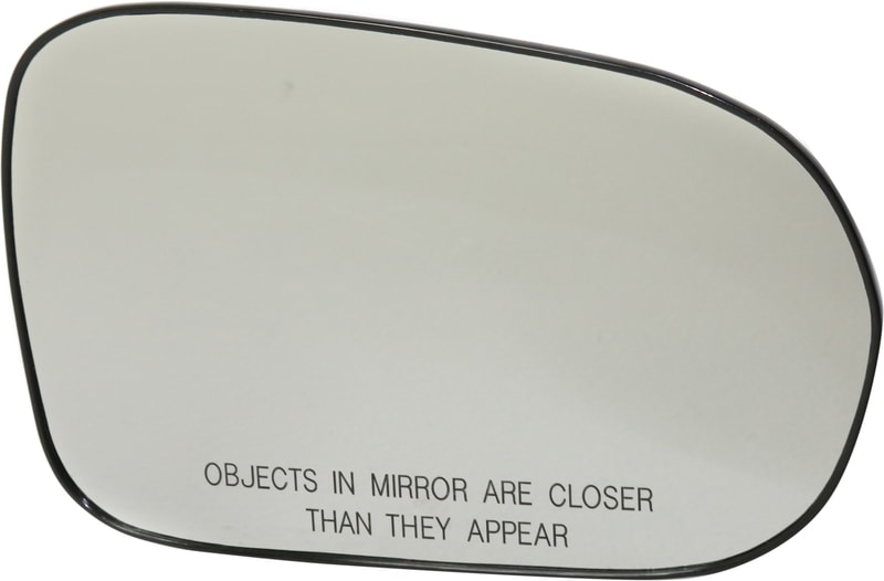 Mirror Glass for Honda Civic 2001-2005 Right (Passenger), Non-Heated, Coupe/Sedan, Excluding Hybrid Model, with Backing Plate, Replacement