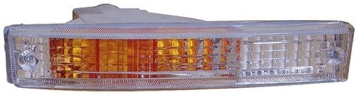 Front Left (Driver) Turn Signal Light Assembly Replacement for 1990 - 1991 Honda Civic Sedan + Hatchback,  33350SH4A02, Replacement