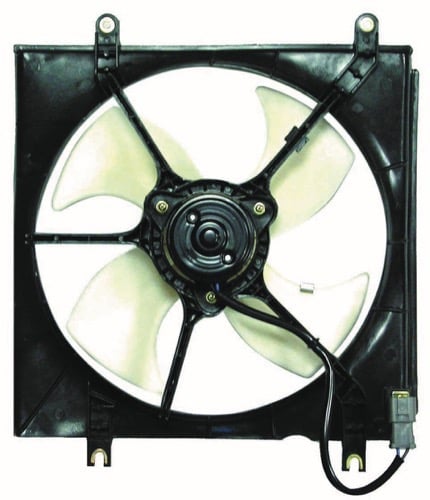 Radiator Fan Shroud for 1994 - 1997 Honda Accord, 2.2L L4 Engine Cooling, Replacement,  19015P0A004, Toyo Design