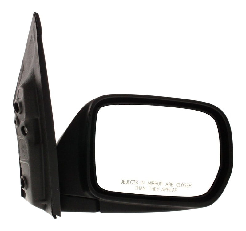 Manual Adjust Mirror for Honda Odyssey 1999-2004, Right (Passenger) Side, Manual Folding, Non-Heated, Textured Finish, Replacement