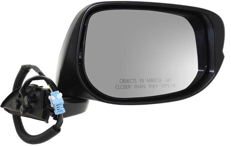 Power Right (Passenger) Mirror for 2009-2014 Models, Manual Folding, Non-Heated, Paintable, Replacement