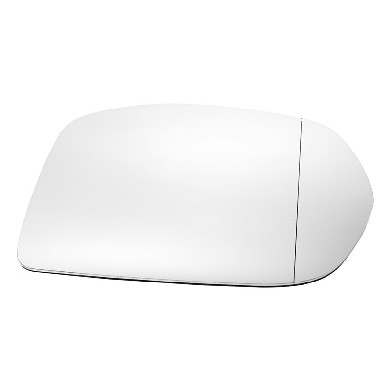 Heated Flat Glass Mirror for Honda CR-V 2012-2016, HR-V 2016-2018, Left (Driver), with Backing Plate, Replacement