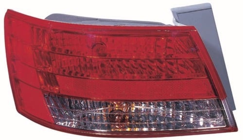 Left (Driver) Rear Tail Light Assembly for 2008 Hyundai Sonata, Outer Replacement Lens/Cover to 12-17-07,  924010A001