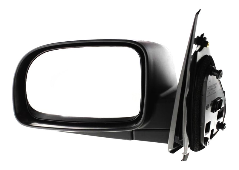 Power Mirror for 2009 Hyundai Santa Fe, Left (Driver) Side, Manual Folding, Non-Heated, Textured, Replacement