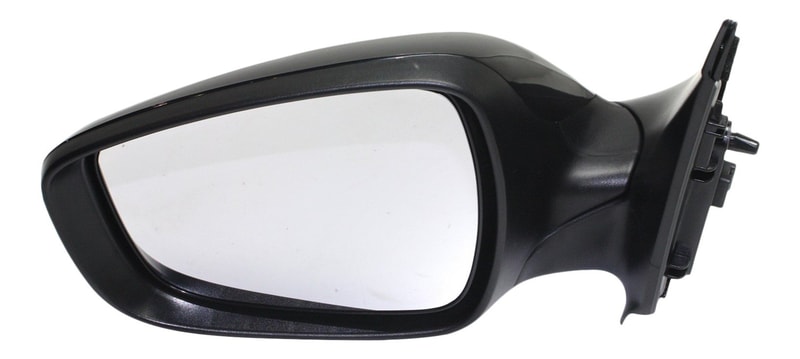 Power Mirror for Hyundai Accent 2012-2017, Left (Driver), Manual Folding, Heated, Paintable, without Auto Dimming, Blind Spot Detection, Memory and Signal Light, Replacement
