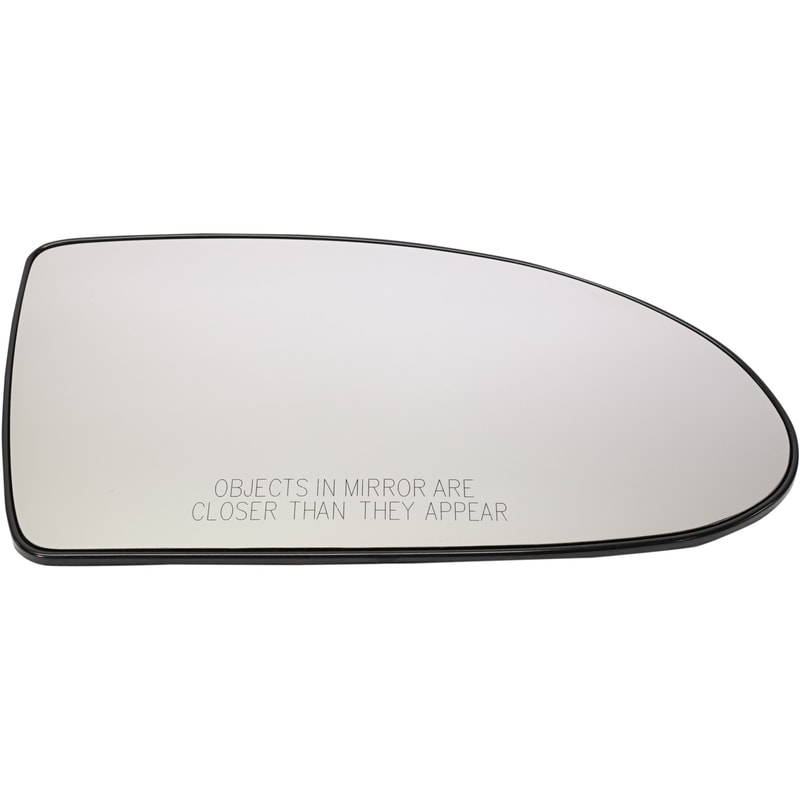 Heated Mirror Glass with Backing Plate for Hyundai Accent Hatchback 2006-2009, Right (Passenger) Side, Replacement
