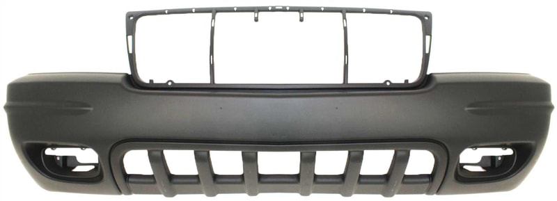 Front Bumper Cover for Grand Cherokee 2001-2003, Primed (Ready to Paint), Limited Model, Replacement