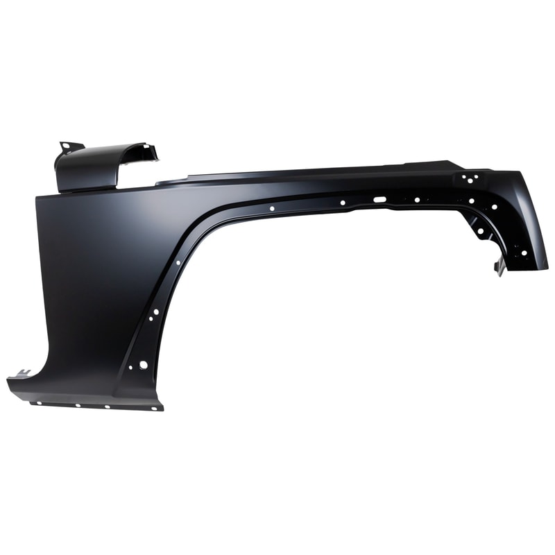 Front Fender for Jeep Wrangler (JK) 2007-2018, Right (Passenger) Side, Primed (Ready to Paint), Replacement