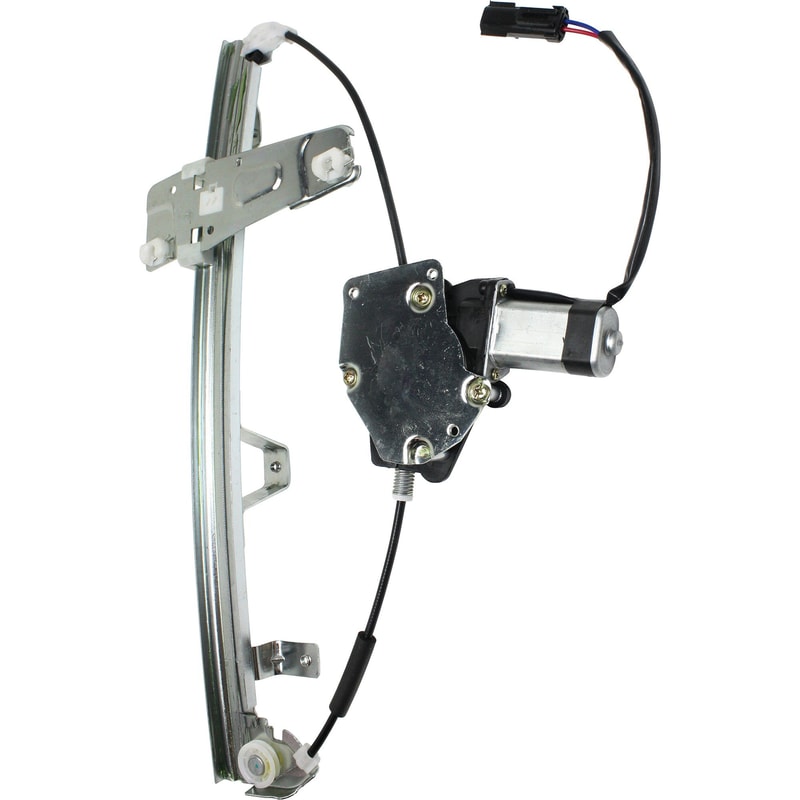 Power Front Window Regulator with Motor for 2001-2004 Jeep Grand Cherokee, Left (Driver) Side, From 3-9-2000, Replacement