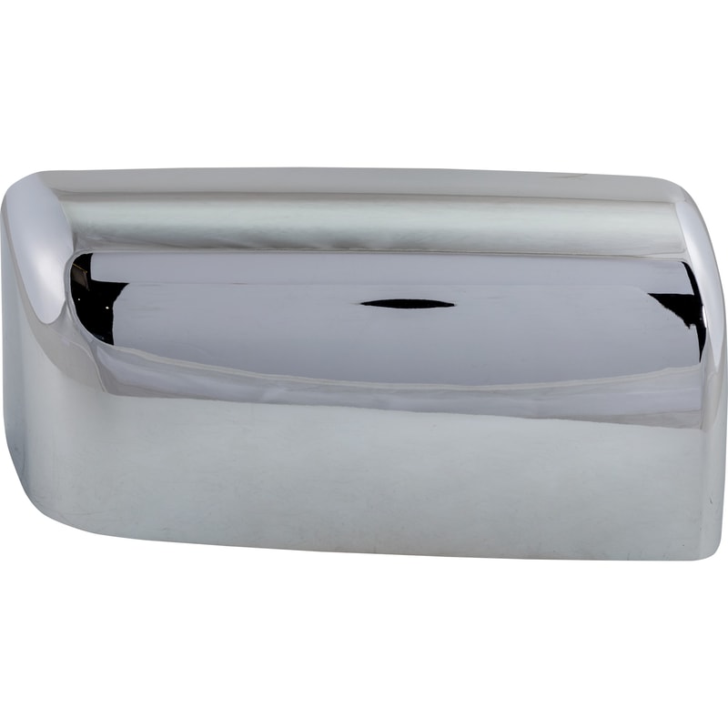 Mirror Cover for Ford F-150 2007-2014, Right (Passenger), Towing, Without Signal Light, Chrome, Replacement