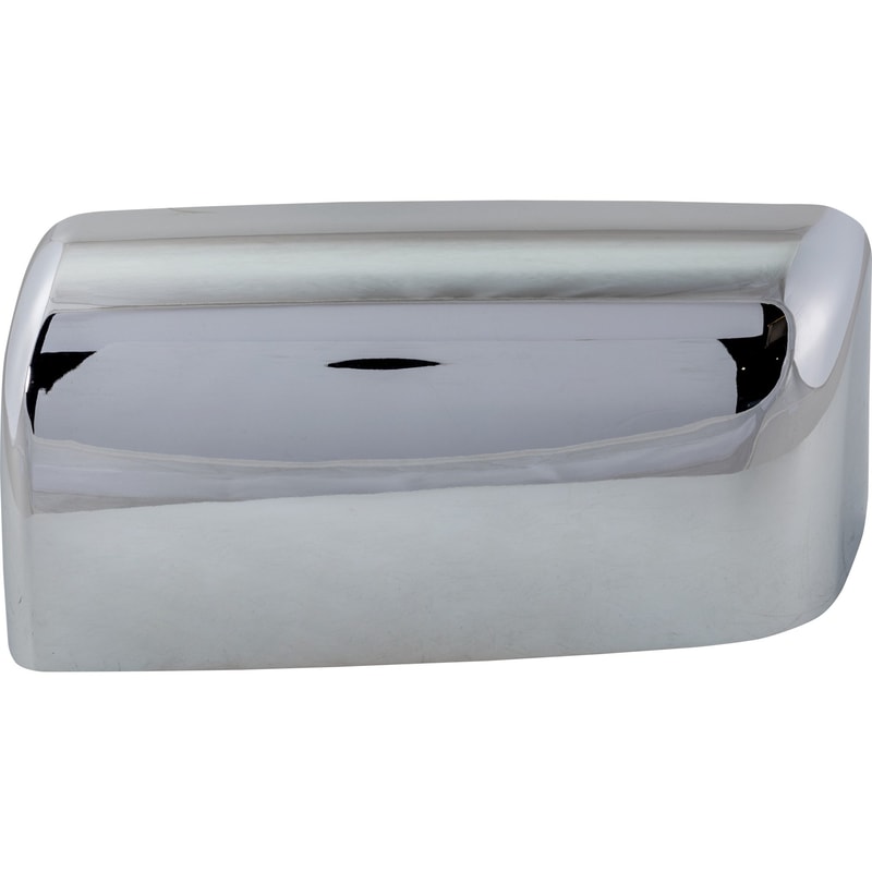 Chrome Towing Mirror Cover for Ford F-150 (2007-2014) Without Signal Light, Left (Driver), Replacement