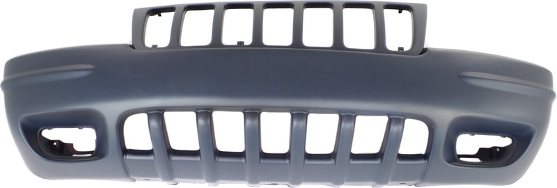 Front Bumper Cover for 1999-2000 Grand Cherokee, Primed (Ready to Paint), Suitable for Limited Model, Replacement by Jeep