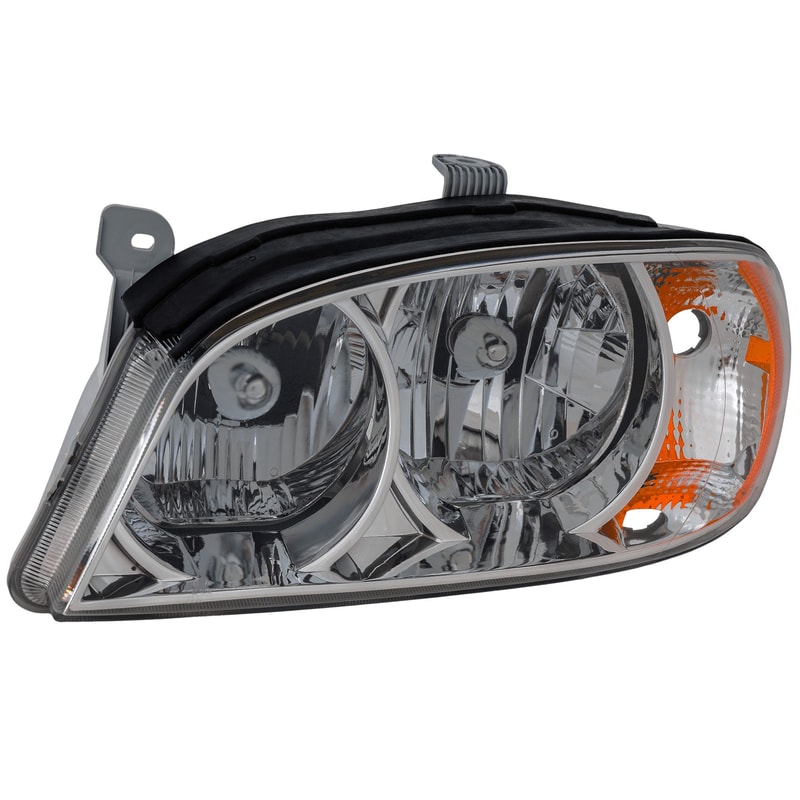 Spectra Headlight Assembly for 2002-2004 Base/LS Sedan Models, Left (Driver), Halogen, Replacement