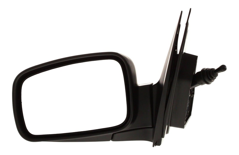 Manual Remote Mirror for Kia Sorento 2003-2009, Left (Driver), Manual Folding, Non-Heated, Textured, Replacement