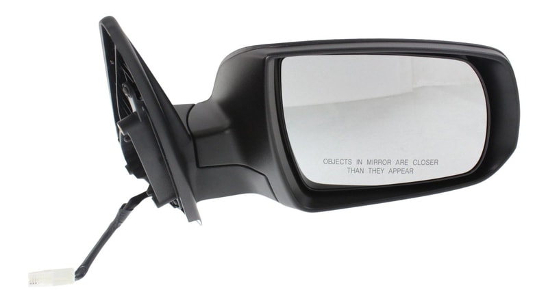 Power Mirror for Kia Sorento 2011-2013, Right (Passenger) Side, Manual Folding, Non-Heated, Textured, Without Blind Spot Detection, Memory and Signal Light, Replacement