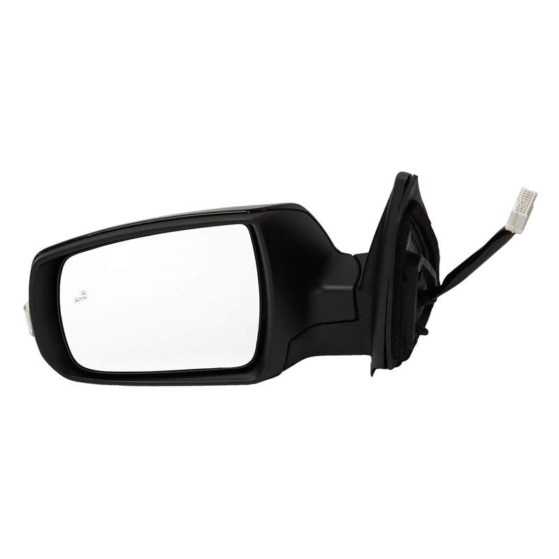 Power Folding Mirror for Kia Sorento 2014-2015, Left (Driver), Heated, Paintable, with Blind Spot Detection, Memory, and Signal Light, Replacement