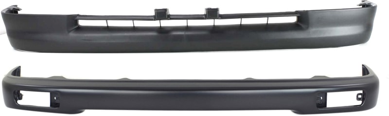 Front Bumper Kit for Toyota Tacoma 1995-1997, Set of 2 with Valance, Two-Wheel Drive (2WD) Replacement