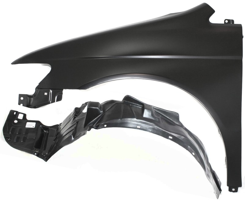 Front Fender for Honda Odyssey 1999-2004 Left (Driver) Side, Set of 2 with Fender Liner, Replacement Kit