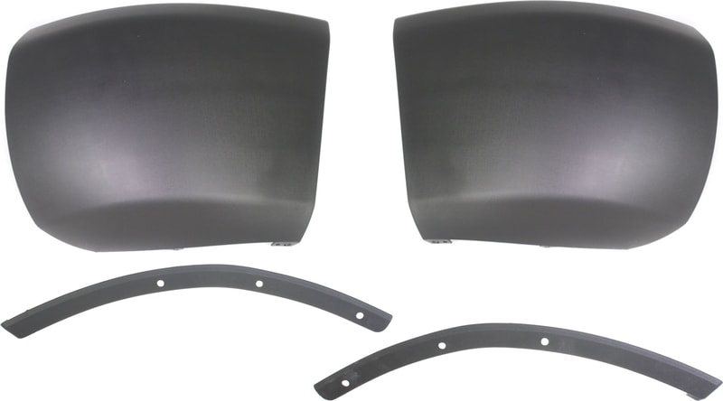 Auto Body Repair Kit for Chevrolet Silverado 1500 (2007-2013), Set of 4, Front Body Parts with Bumper Filler and Bumper End Replacement